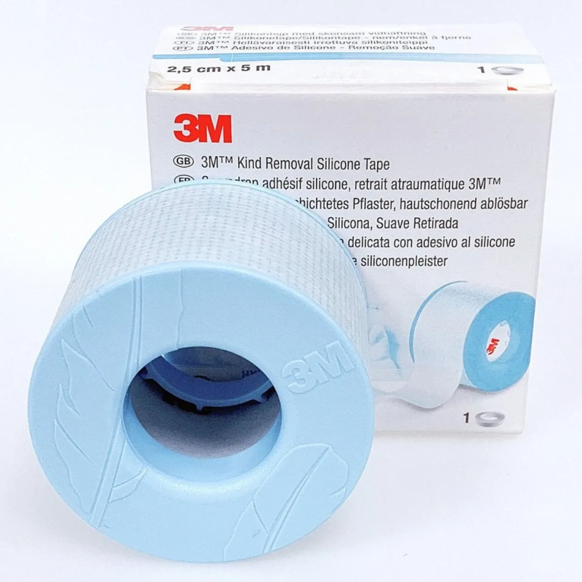 3M™ Kind removal silicone tape, 2.5cm x 1.3m