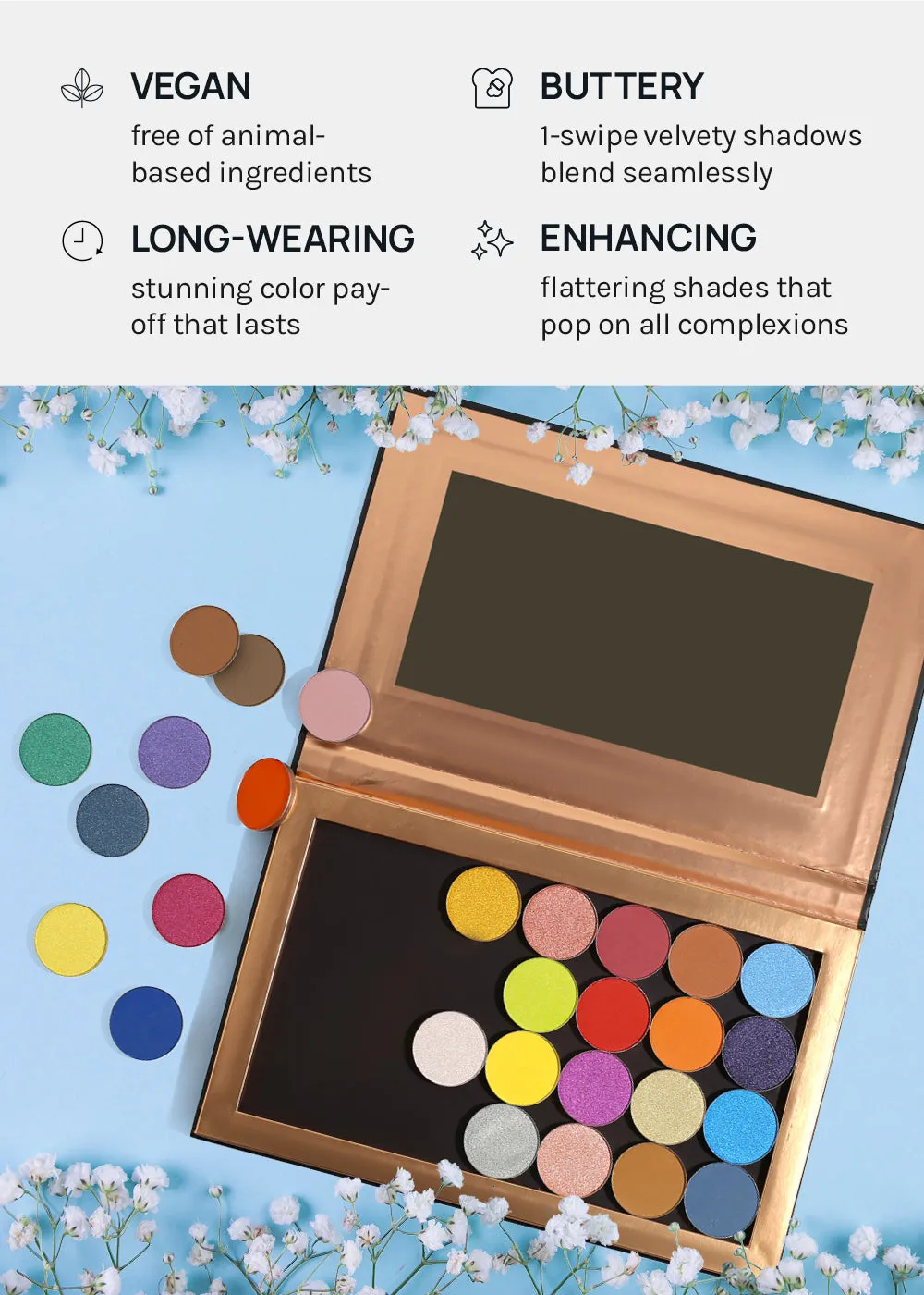 AOA Single Pressed Eyeshadow - Mahogany