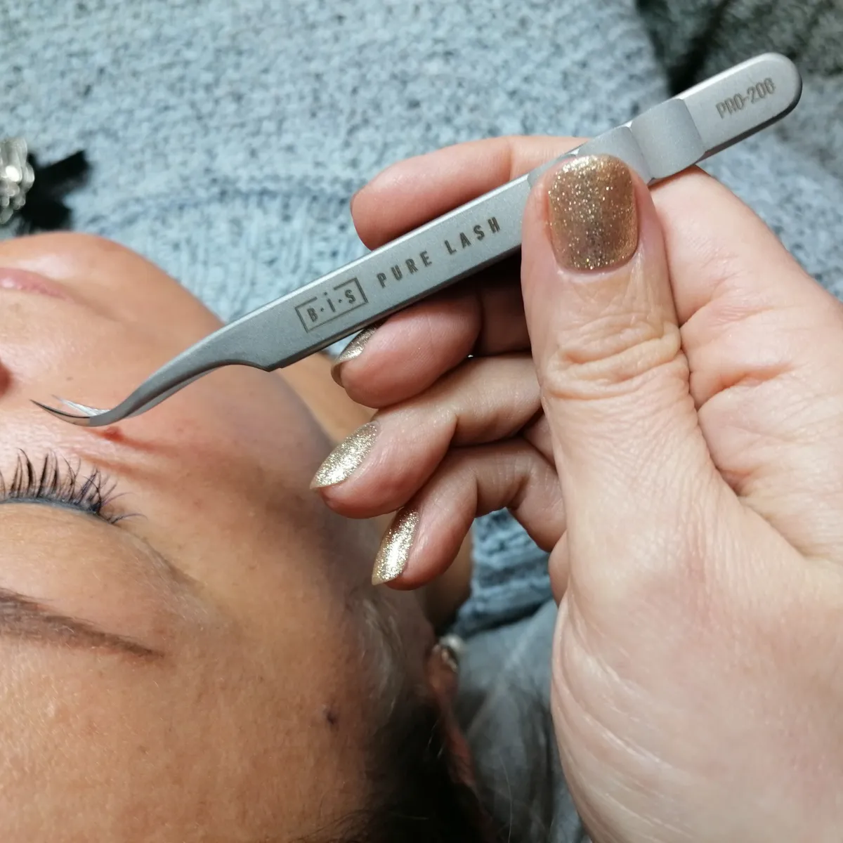 BIS Pure Lash Tweezers for eyelash extensions PRO-206