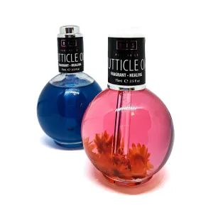 BIS Pure Nails Cuticle oil with natural flowers 75 ml, DIFFERENT FLAVOURS
