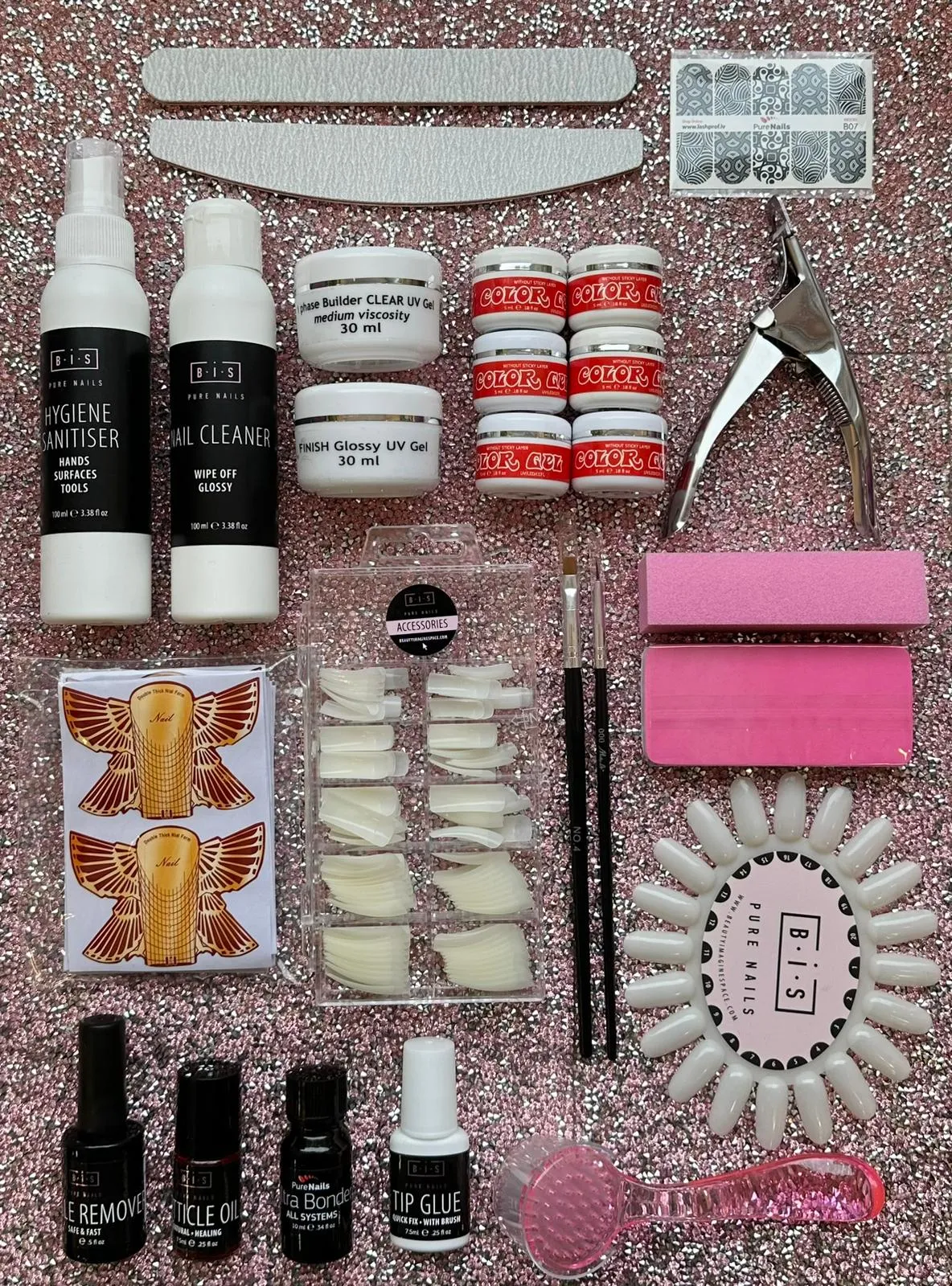 BIS Pure Nails UV/LED Gel Start Kit PRO