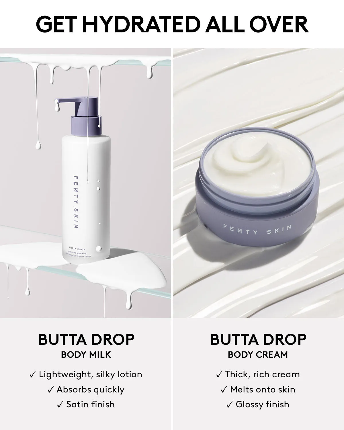 Butta Drop Hydrating Body Milk Fenty Beauty