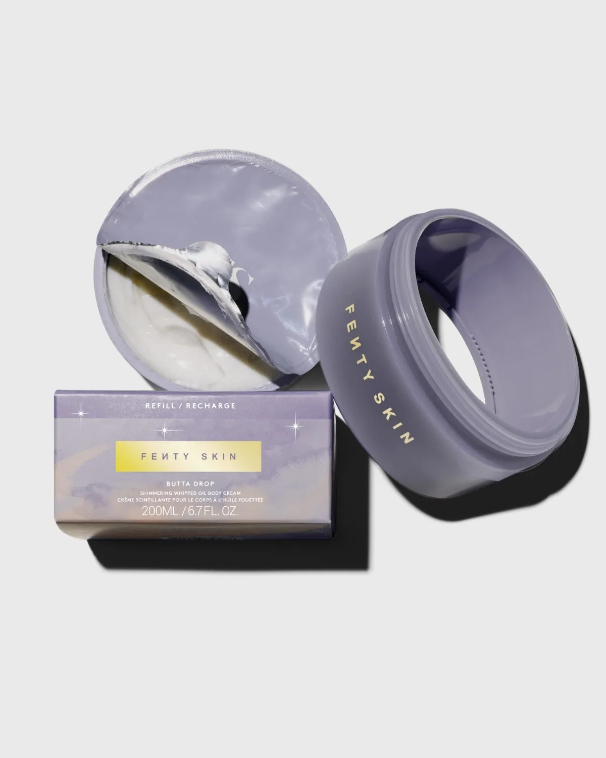 Butta Drop Whipped Oil Body Cream with Tropical Oils   Shea Butter — Fenty Fresh Shimmering Fenty Beauty
