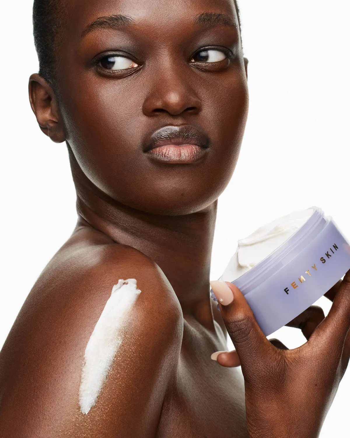 Butta Drop Whipped Oil Body Cream with Tropical Oils   Shea Butter — Fenty Fresh Shimmering Fenty Beauty
