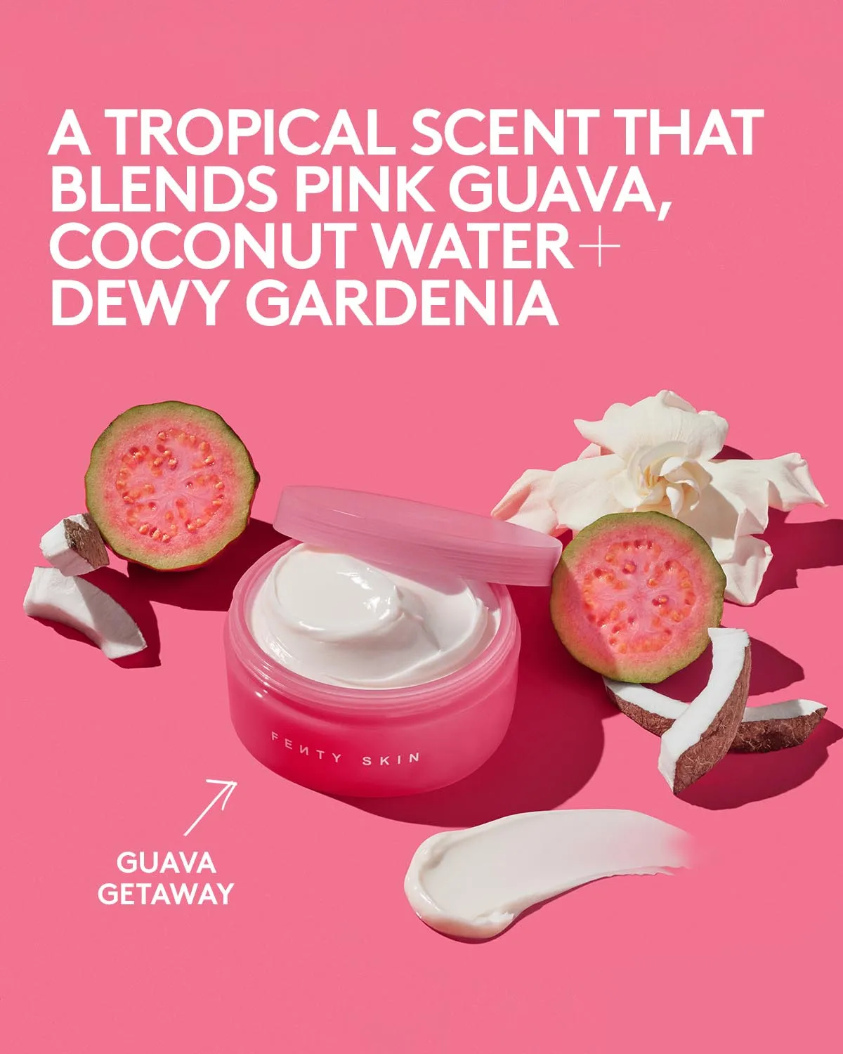 Butta Drop Whipped Oil Body Cream with Tropical Oils   Shea Butter — Guava Getaway Fenty Beauty