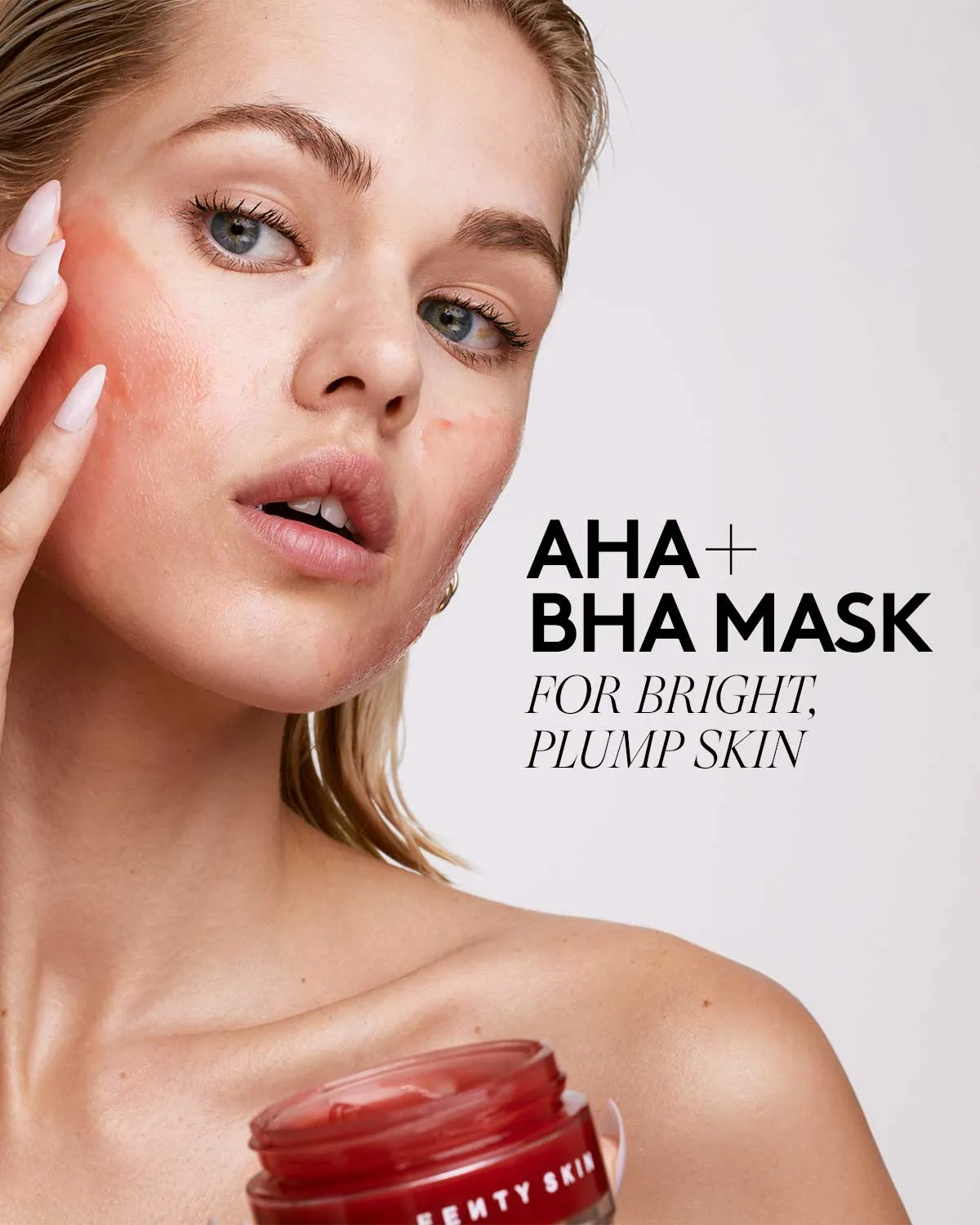Cherry Dub Blah 2 Bright 5% AHA Face Mask Fenty Beauty