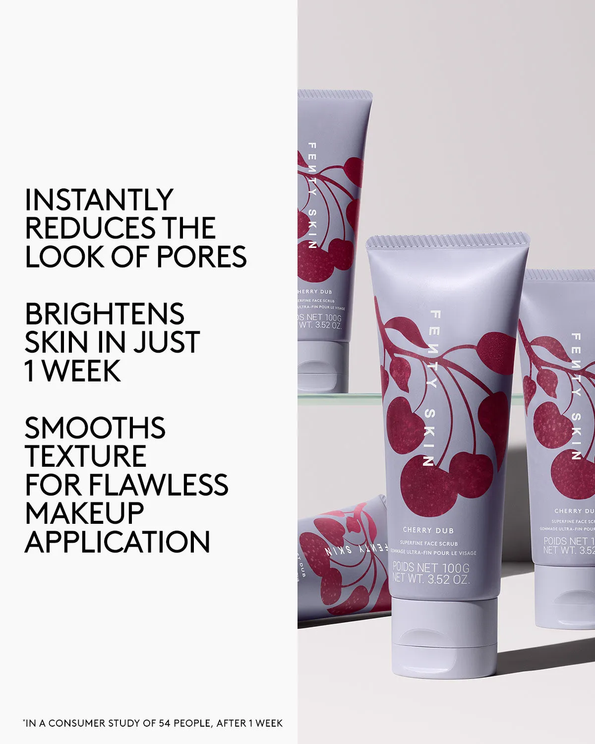 Cherry Dub Superfine Daily Cleansing Face Scrub Fenty Beauty