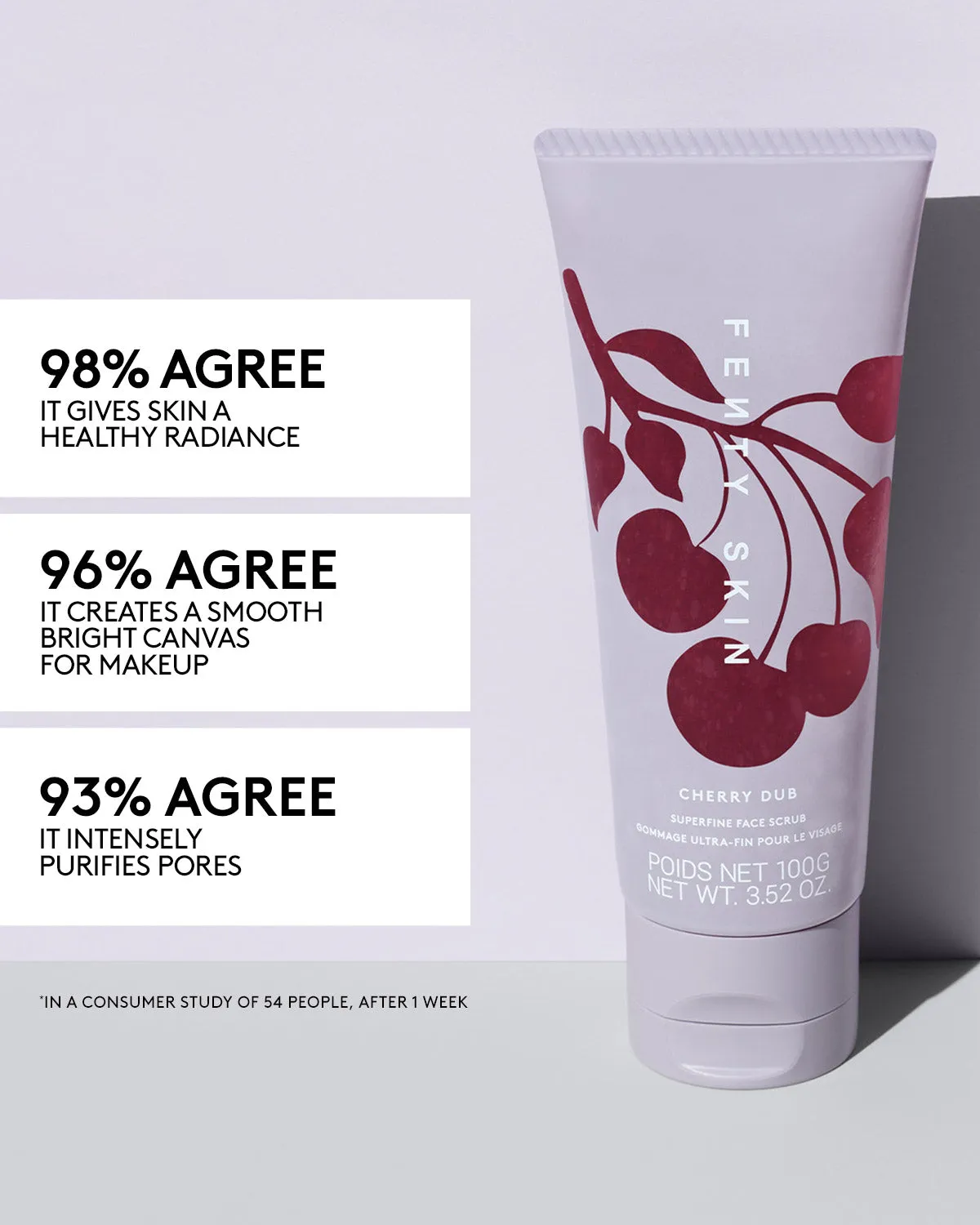 Cherry Dub Superfine Daily Cleansing Face Scrub Fenty Beauty