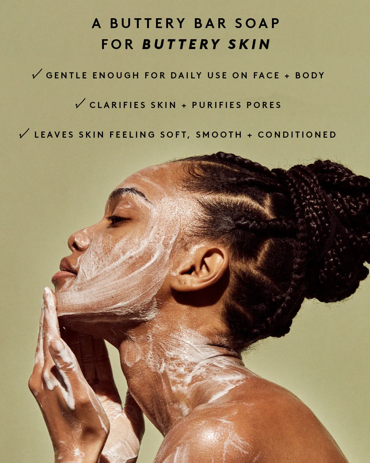 Cocoa Cleans'r All-Over Cleansing Bar   Soap Dish Fenty Beauty
