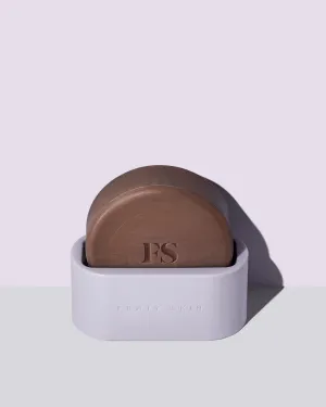 Cocoa Cleans'r All-Over Cleansing Bar   Soap Dish Fenty Beauty