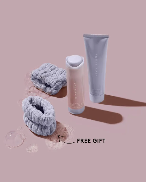 Double Cleans’r Crew Makeup-Removing Duo   Cleansing Cuffs Fenty Beauty