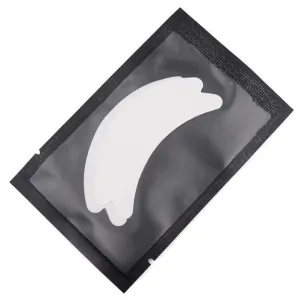 Eye patches for eyelash extensions 2 pieces/1 pair, BLACK narrow