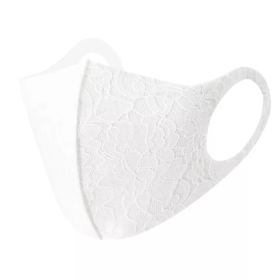 Face mask double sided LACE, different colors