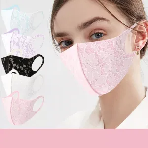 Face mask double sided LACE, different colors