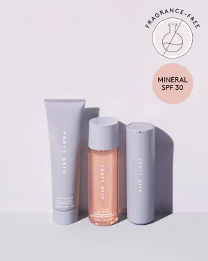 Fenty Skin Fragrance-Free Start’rs Full-Size Bundle with Mineral SPF Fenty Beauty