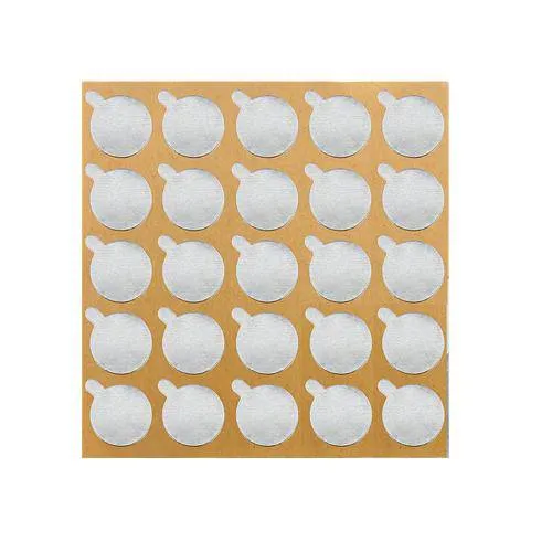Foil eyelash glue stickers, 25 pieces
