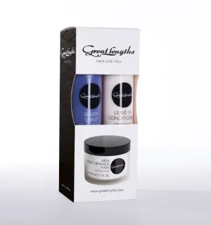 Great Lengths Essential Gift Set – Silver Blonde Shine