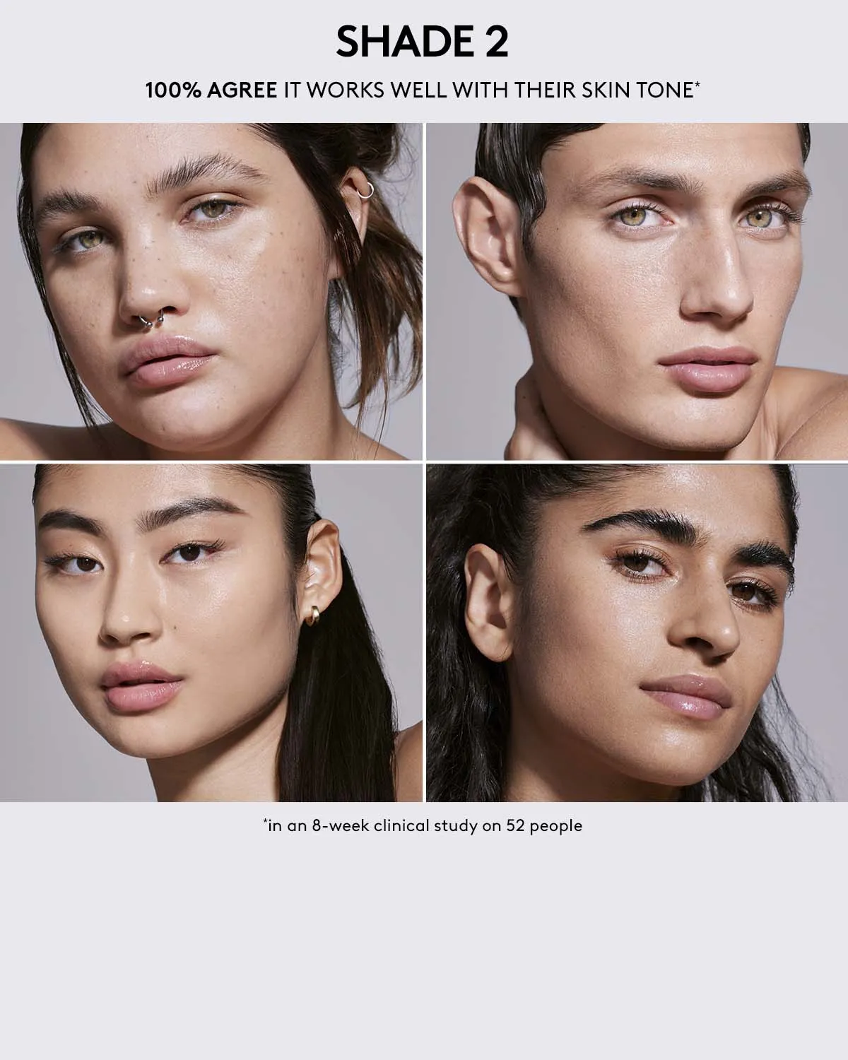 Hydra Vizor Huez Tinted Moisturizer Broad Spectrum Mineral SPF 30 Sunscreen Refill — 2 Fenty Beauty