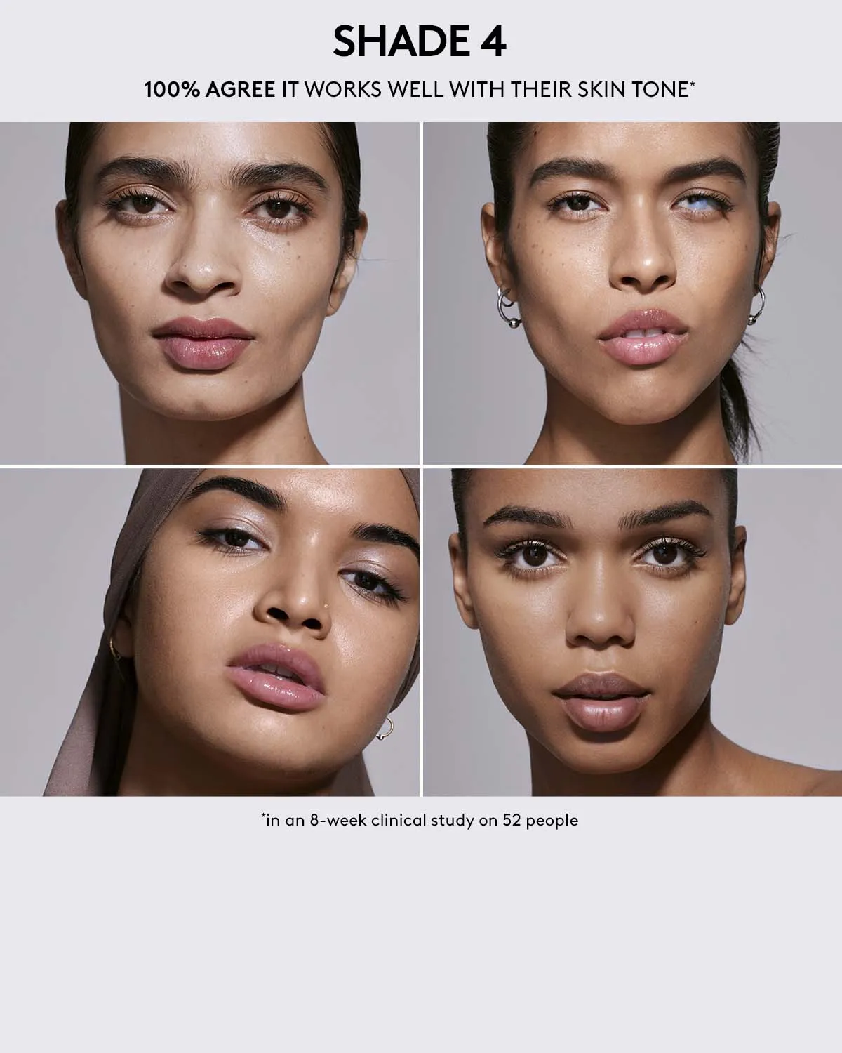 Hydra Vizor Huez Tinted Moisturizer Broad Spectrum Mineral SPF 30 Sunscreen Refill — 4 Fenty Beauty