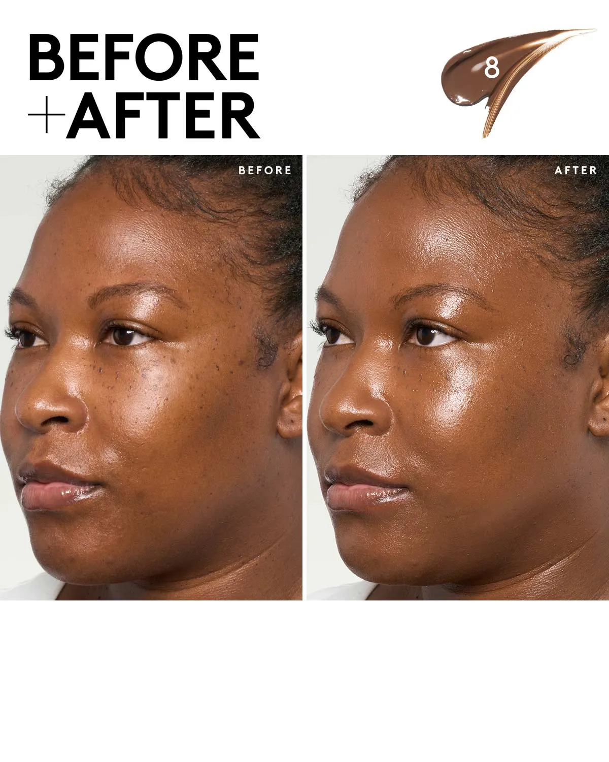Hydra Vizor Huez Tinted Moisturizer Broad Spectrum Mineral SPF 30 Sunscreen Refill — 8 Fenty Beauty