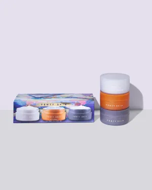 Lil Butta Dropz Mini Shimmering Whipped Oil Body Cream Trio Fenty Beauty