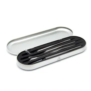 Organizer case for eyelash extensions tweezers, 4 slots
