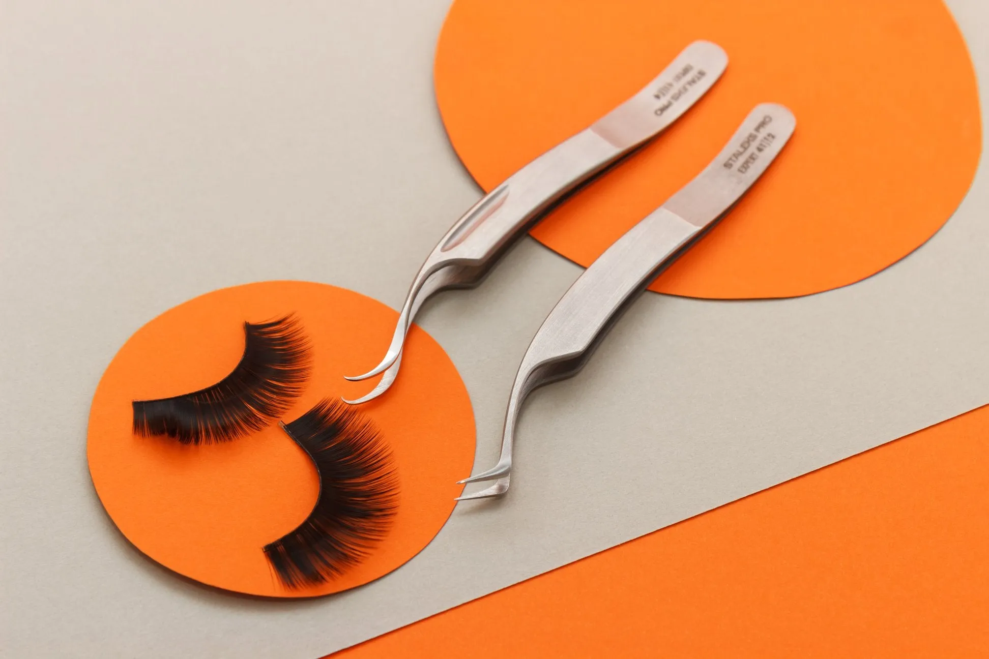 Staleks PRO tweezers for eyelash extensions, 41/2