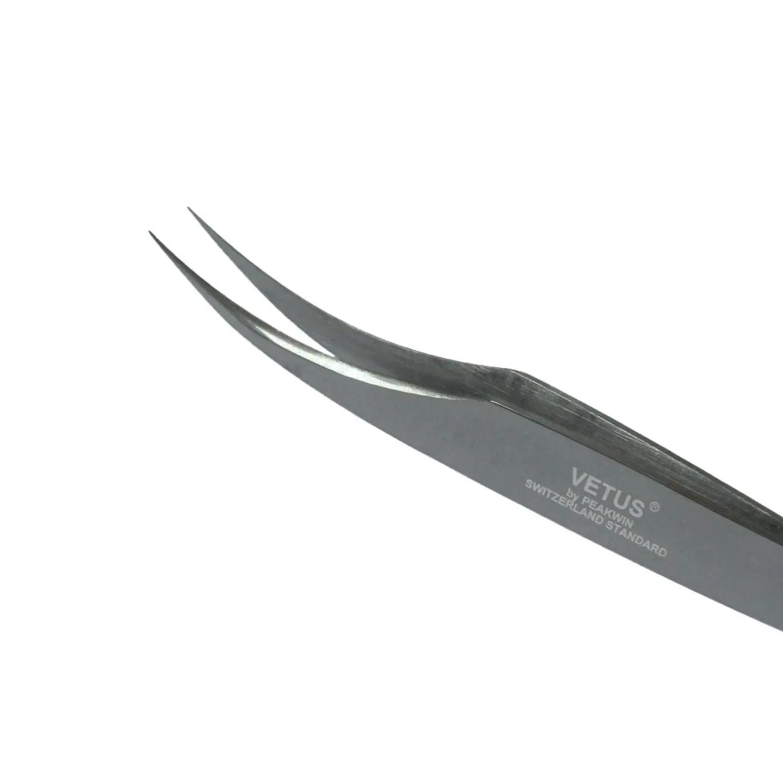 VETUS MCS-18 PRO tweezers for eyelash extensions, GREY